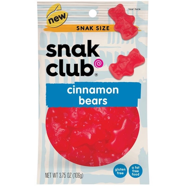 Snak Club Snak Club Cinnamon Gummi Candy 3.75 oz Bagged - 1780603