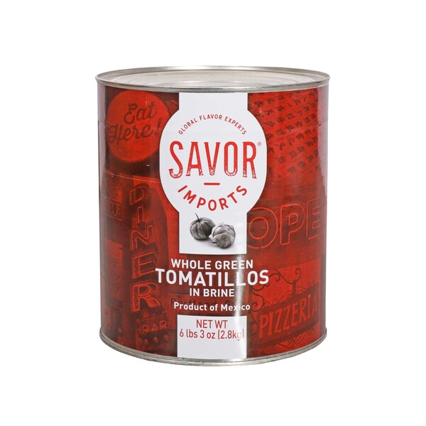 Savor Imports Savor Imports Whole Green Tomatillos No 10 Can, PK6 - 556490
