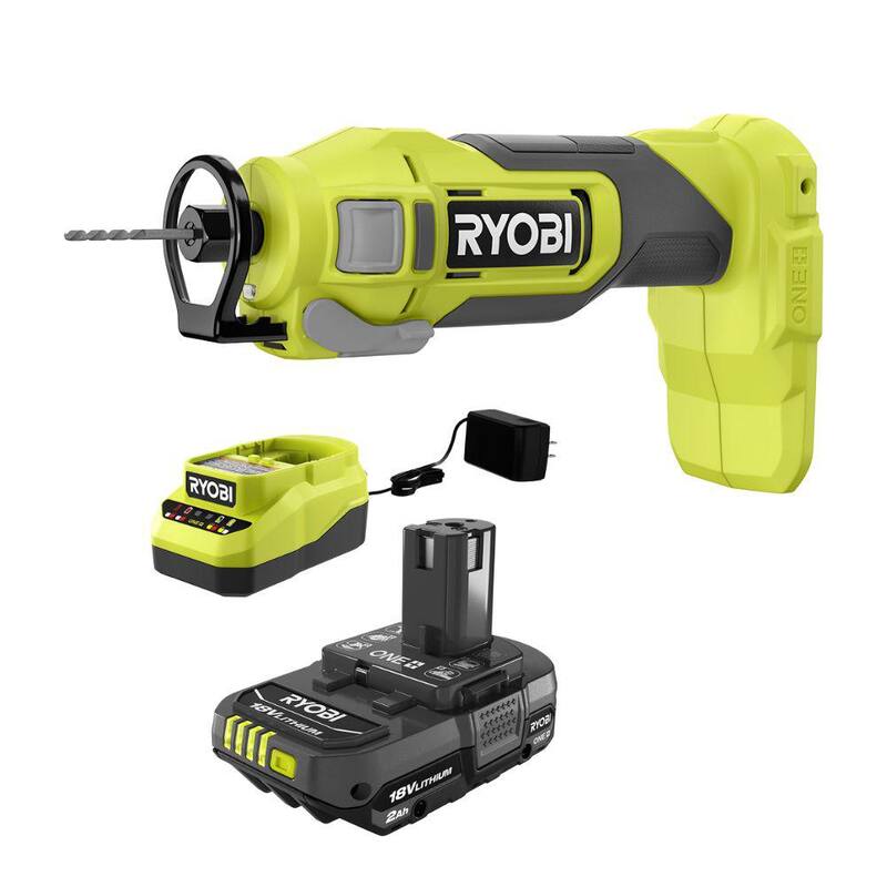 Herramienta de recorte inalámbrica RYOBI ONE+ 18V con batería ONE+ 18V 2.0 Ah y cargador - PCL540B-PSK005