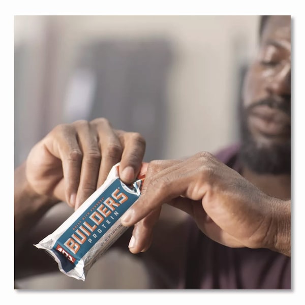 Clif Bar Builders Protein Bar, Chocolate Peanut Butter, 2.4 oz Bar, 12PK - CCC160041