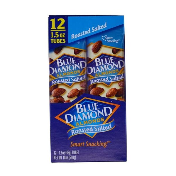 Blue Diamond Blue Diamond Almonds Roasted & Salted Almonds 1.5 oz. Bag, PK144 - 5180