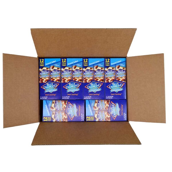 Blue Diamond Blue Diamond Almonds Roasted & Salted Almonds 1.5 oz. Bag, PK144 - 5180