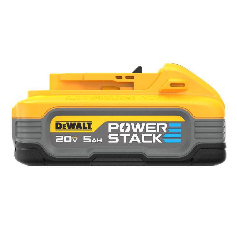 Herramienta inalámbrica DEWALT 20-Volt MAX XR de corte de yeso con batería Powerstack 5.0 Ah y cargador - DCE555BWCBP520C