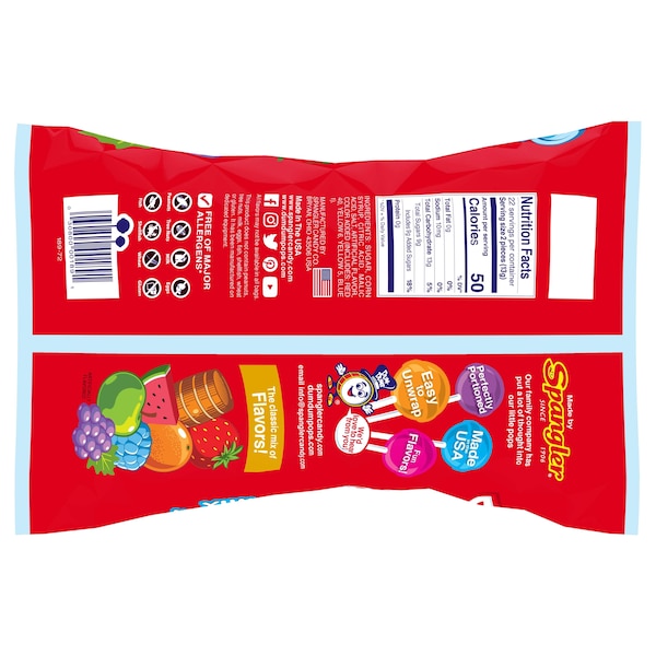 Dum Dums Dum Dums 10.4 oz. Lay Down Bags Non Display, PK12 - 20189