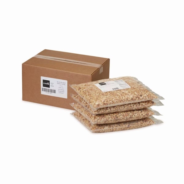 Mountain Mfg Dry Roasted and Salted Peanuts, Unshelled, 80 oz Bag, 4PK - CDA79290
