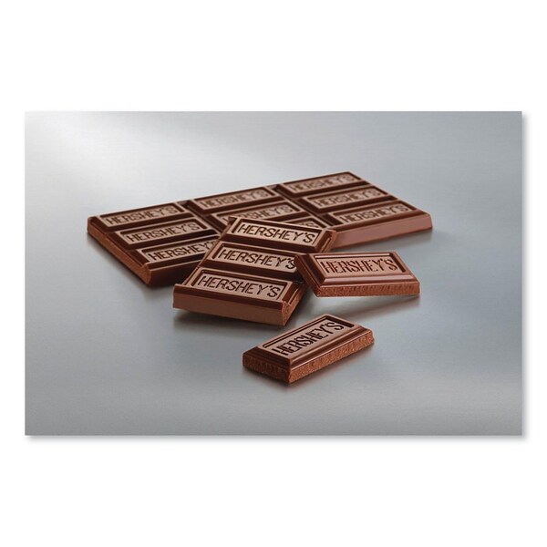 Hersheys Chocolate Bars, Milk Chocolate, 55.8 oz, 36PK - HEC24000