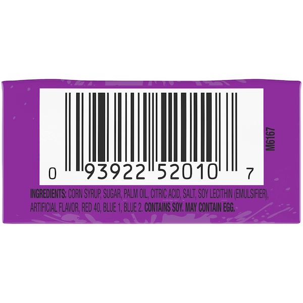 Now & Later Now & Later Grape Chews 6 Piece .93 oz., PK12 - 52110