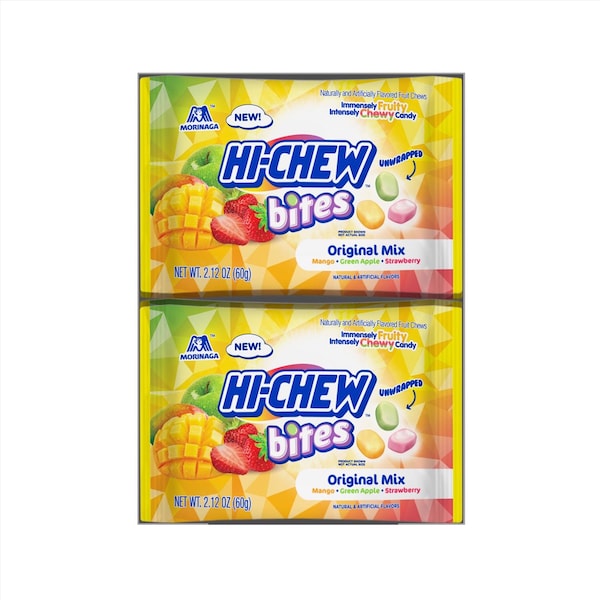 Hi-Chew Hi-Chew Bites Green Apple/Mango/Strawberry Chewy Candy 2.12 oz - 15440