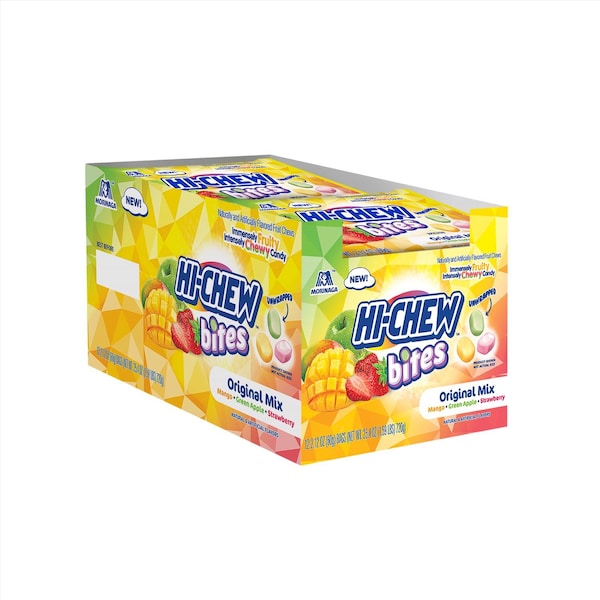 Hi-Chew Hi-Chew Bites Green Apple/Mango/Strawberry Chewy Candy 2.12 oz - 15440