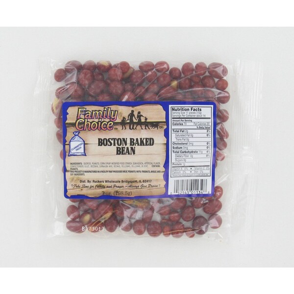 Ruckers Family Choice Boston Baked Bean Candy 7 oz - 1134