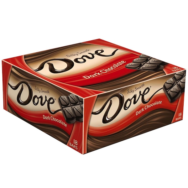 Dove Chocolate Dove Dark Chocolate Singles 1.44 oz. Bar, PK216 - 267292