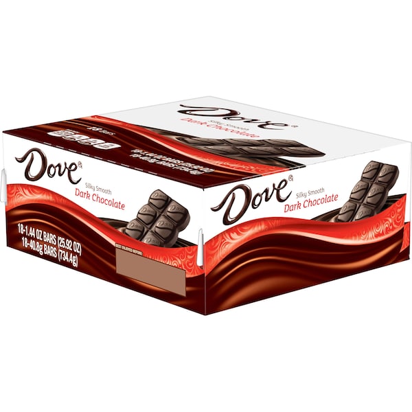 Dove Chocolate Dove Dark Chocolate Singles 1.44 oz. Bar, PK216 - 267292