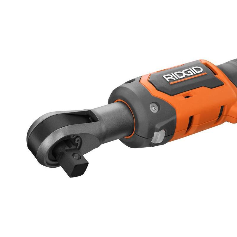Llave de trinquete inalámbrica RIDGID 18V Brushless de 1/2 pulg. con batería de iones de litio de 2.0 Ah GRATIS - R866012B-AC8400802