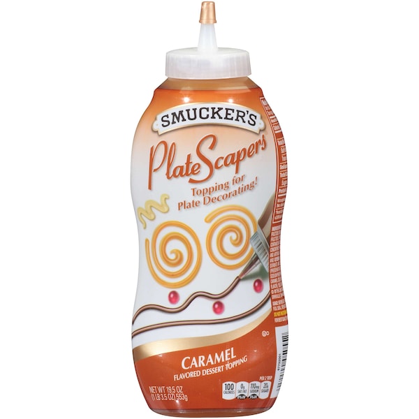Smuckers Smucker's Platescraper Caramel Drizzle 19.5 oz. Bottle, PK12 - 5150005055