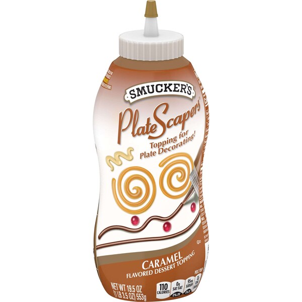 Smuckers Smucker's Platescraper Caramel Drizzle 19.5 oz. Bottle, PK12 - 5150005055