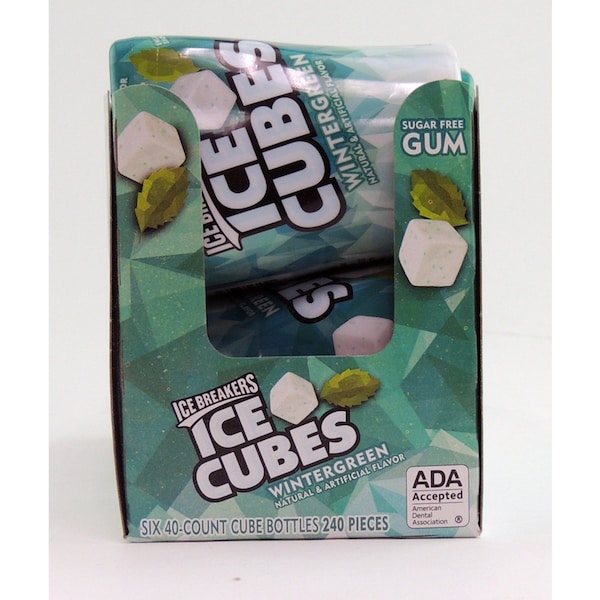 Ice Breakers Ice Breakers Ice Cubes Wintergreen Gummy Candy 40 pc - 3400070106