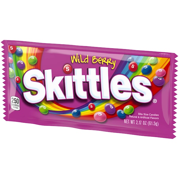Skittles Skittles Wild Berry Candy 2.17 oz., PK360 - 108227