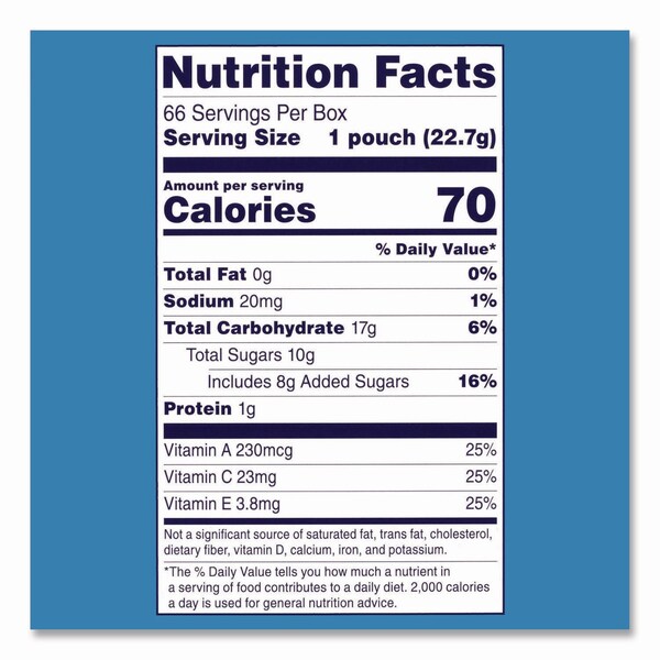 Welchs Fruit Snacks, Mixed Fruit, 0.9 oz Pouch, 40PK - PIM84068