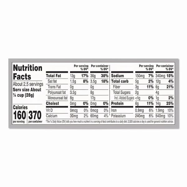 Wonderful No Shells Sea Salt and Pepper Pistachios, 2.25 oz Pack, 8PK - PAR70144