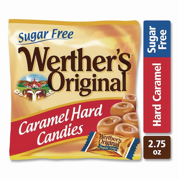 Werthers Original Hard Candies, Caramel, Individually Wrapped, 2.75 oz - SUL831498