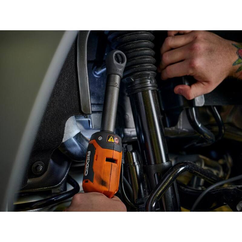 Llave de trinquete extendida inalámbrica sin escobillas RIDGID de 18V (solo herramienta) - R866020B