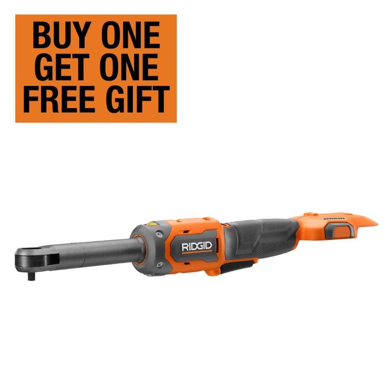 Llave de trinquete extendida inalámbrica sin escobillas RIDGID de 18V (solo herramienta) - R866020B