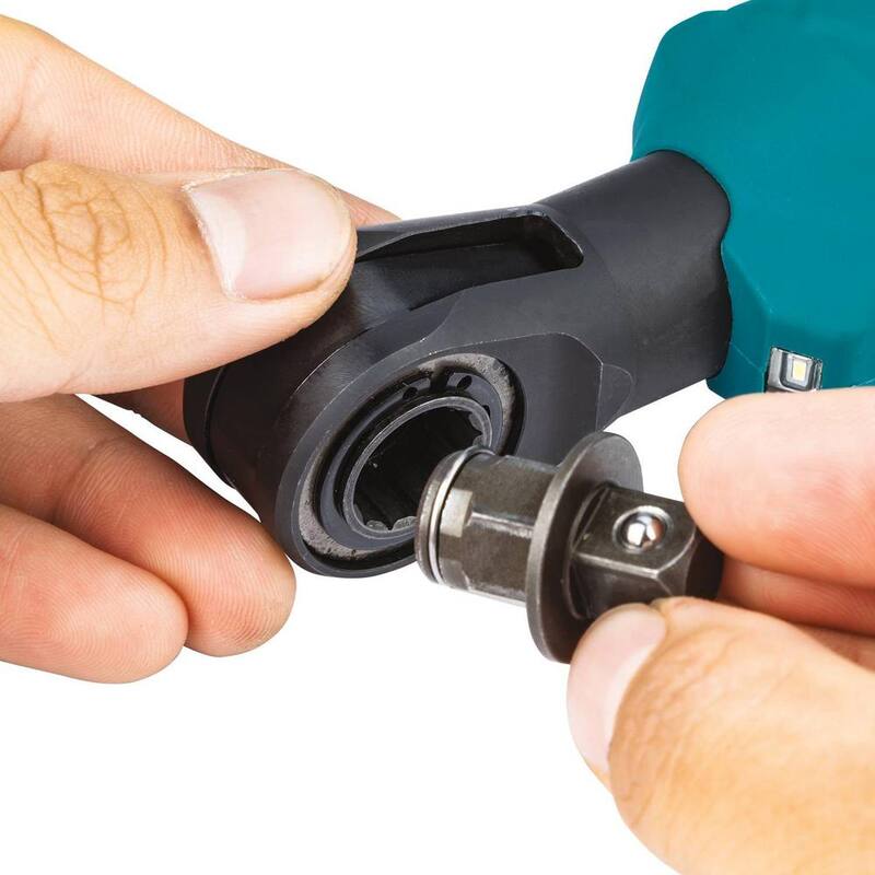 Kit de trinquete inalámbrico de iones de litio Makita 12V max CXT 2.0 Ah 3/8 pulg./1/4 pulg. Sq. Drive - RW01R1