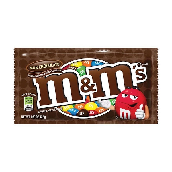 M&Ms M&M's Milk Chocolate Chocolate Candies 1.69 oz - 317489