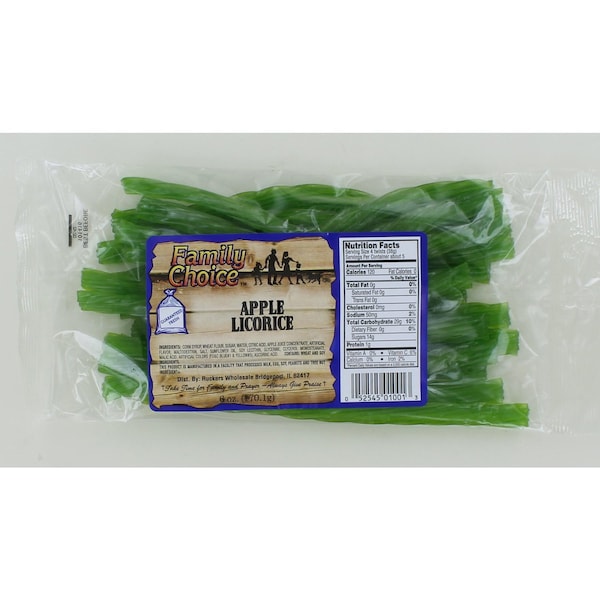 Ruckers Family Choice Apple Licorice 6 oz - 1001