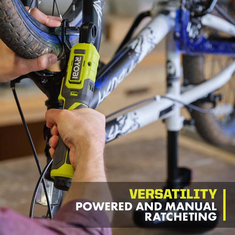 RYOBI Juego de Llave de Carraca USB de Litio de 1/4 pulg. con Batería de 2.0 Ah, Cable de Carga y Baterías de Litio USB de 2.0 Ah (paquete de 2) - FVRC50K-FVB202