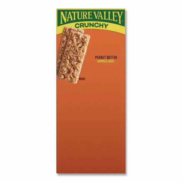 Nature Valley Granola Bars, Crunchy Peanut Butter, 1.5 oz Pouch, 28PK - GEM2384