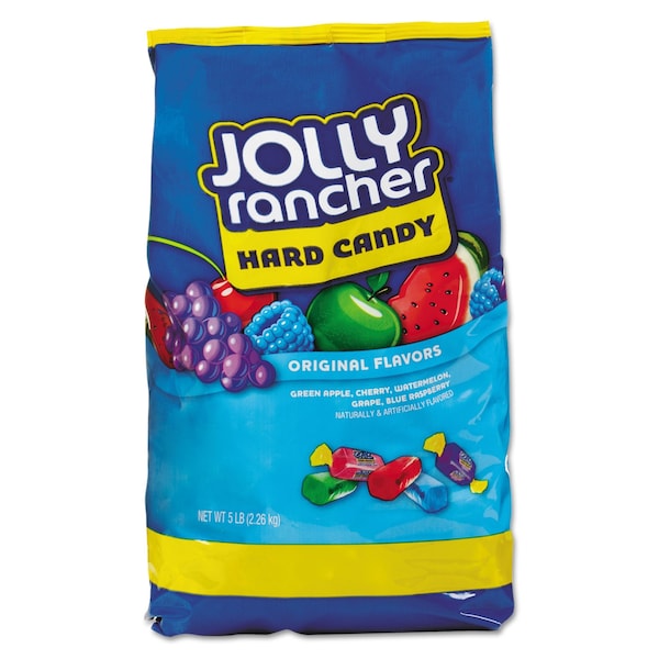 Jolly Rancher Original Hard Candy, Assorted Fruit Flavors, 5 lb Bag - HEC15680