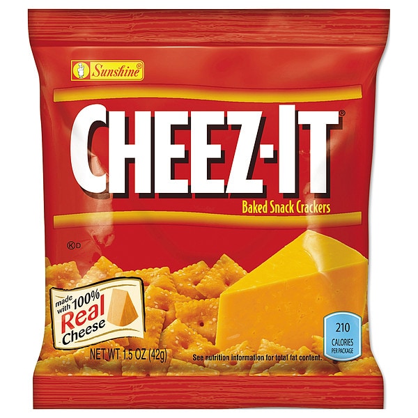 Cheez-It 1.5oz. Cheez-it, Reduced Fat Original, 60 PK - 12226