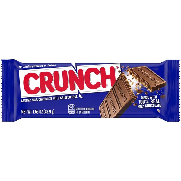 Crunch Nestle Crunch Milk Chocolate with Crisped Rice Candy Bar 1.55 oz - 718920