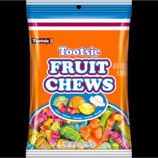 Tootsie Roll Tootsie Roll Fruit Chews Candy 7 oz - 6067