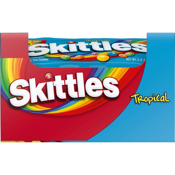 Skittles Skittles Tropical Singles 2.17 oz. Pouch, PK360 - 108228