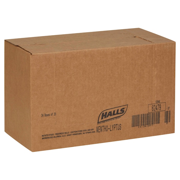 Halls Halls Menthol Lyptus Cough Drops 9 Count, PK480 - 62479