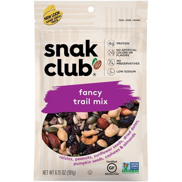 Snak Club Snak Club Fancy Trail Mix 6.75 oz Bagged - 1721457