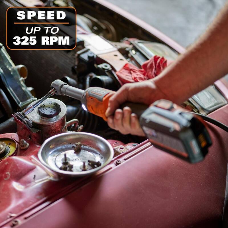 Llave de trinquete inalámbrica sin escobillas RIDGID 18V de 1/4 de pulgada con alcance extendido y batería de iones de litio de 2.0 Ah GRATIS - R866020B-AC8400802