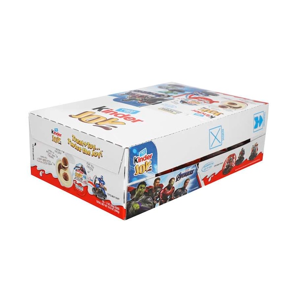 Ferrero Rocher Ferrero Kinder Joy Cream With Cocoa Wafer Bites Candy .7 oz., PK60 - 57102