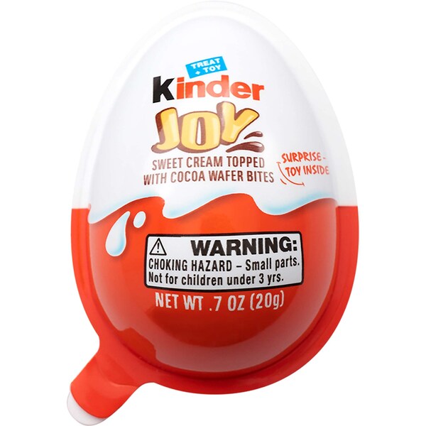 Ferrero Rocher Ferrero Kinder Joy Cream With Cocoa Wafer Bites Candy .7 oz., PK60 - 57102