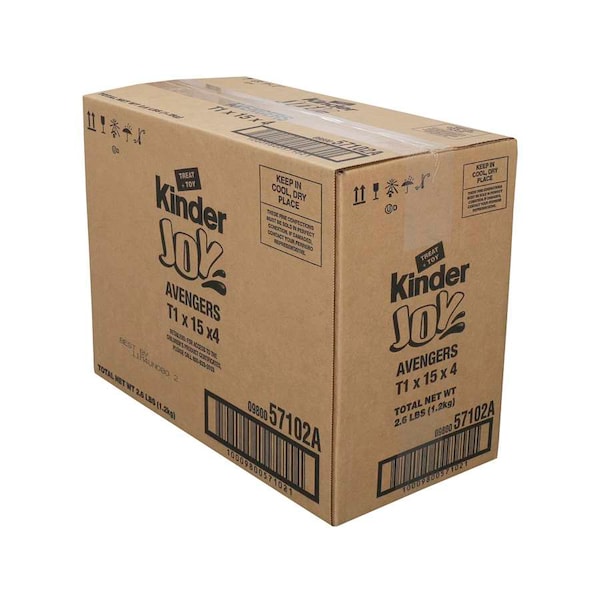 Ferrero Rocher Ferrero Kinder Joy Cream With Cocoa Wafer Bites Candy .7 oz., PK60 - 57102