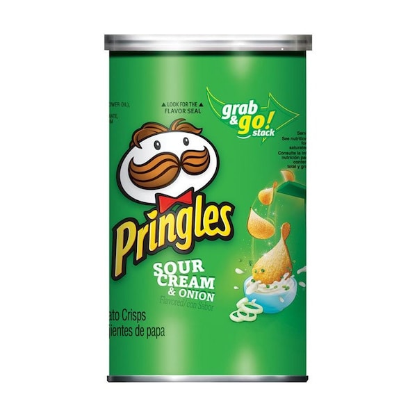 Pringles Pringles Sour Cream & Onion Chips 5.57 oz Can - 650279