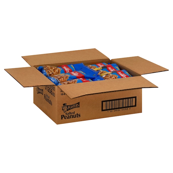 Planters Planters Salted Peanuts 6 oz. Bag, PK12 - 10029000012582