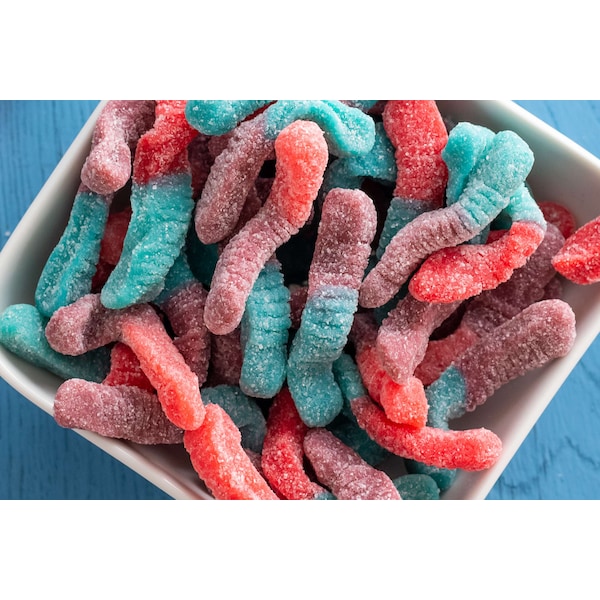 Trolli Trolli Sour Brite Crawler Mini Very Berry 9 oz., PK6 - 11022