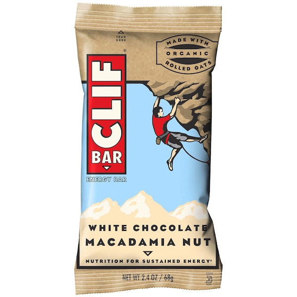 Clif Bar Clif Bar White Chocolate Macadamia Nut Energy Bar 2.4 oz Packet - 582998