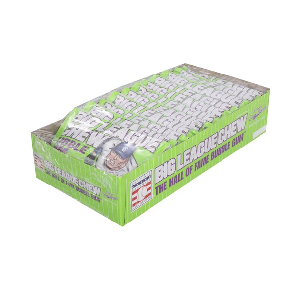 Big League Chew Big League Chew Swingin' Sour Apple Bubble Gum 2.12 oz., PK108 - 66002