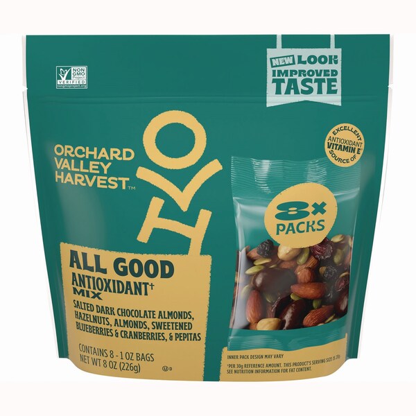 Orchard Valley Harvest All Good Antioxidant Mix, 1 oz Bags, 8PK - JOH13764