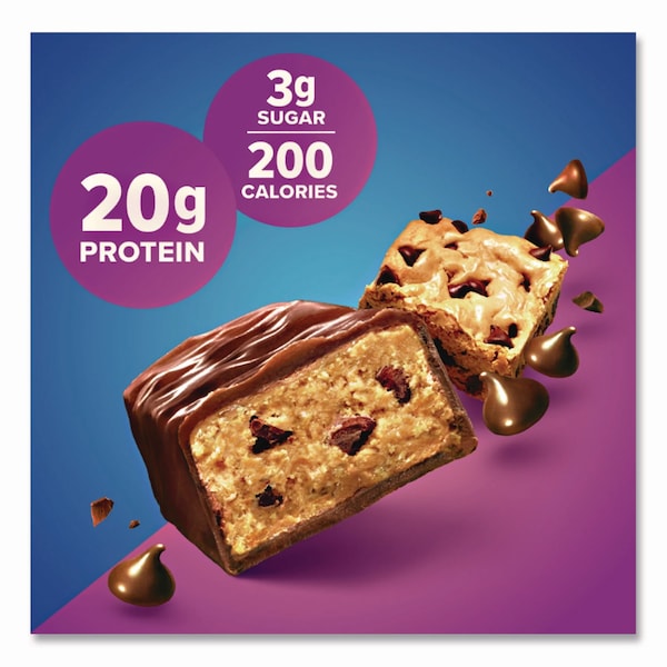 Balance Bar Pure Protein Bar, Chewy Chocolate Chip, 1.76 oz Bar, 6PK - NRN13353