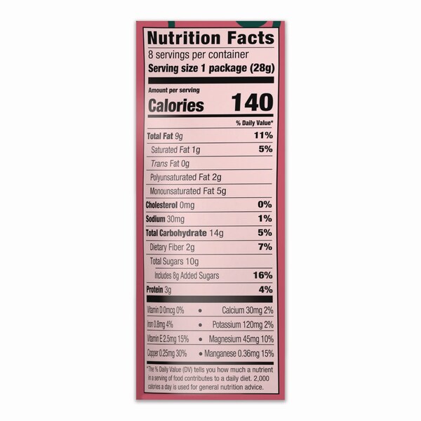 Orchard Valley Harvest Cranberry Nut Mix, 8 1 oz Bags - JOH36414